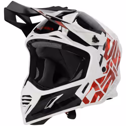 Acerbis X-Track 2024 Casque de motocross, noir-blanc, taille S pour Hommes