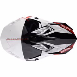 Acerbis X-Track 2024 Casque de motocross, noir-blanc, taille L pour Hommes