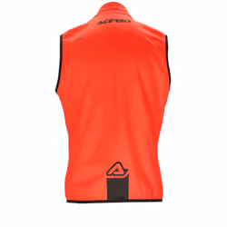 Acerbis Linear Softshell Gilet de motocross imperméable, noir-rouge, taille M pour Hommes