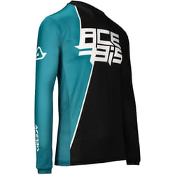 Acerbis MX J-Track 7 Maillot de motocross, noir-bleu, taille 3XL pour Hommes