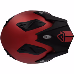 Acerbis Aria Metallic Casque jet, rouge, taille XS pour Hommes