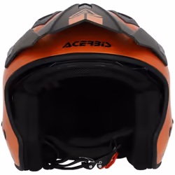 Acerbis Aria Metallic Casque jet, orange, taille M pour Hommes