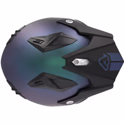 Acerbis Aria Metallic Casque jet, vert-pourpre, taille XL pour Hommes