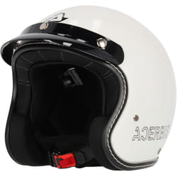 Acerbis Skodela Casque jet, blanc, taille XL pour Hommes