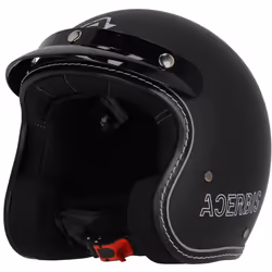 Acerbis Skodela Casque jet, noir, taille M pour Hommes