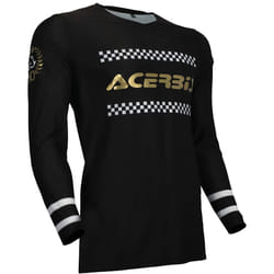 Acerbis X-Flex 50 Anniversary Maillot de motocross, noir-or, taille S pour Hommes