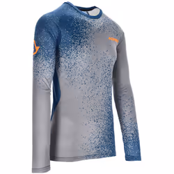 Acerbis X-Duro 2.0 Maillot de motocross, gris-bleu, taille XL pour Hommes