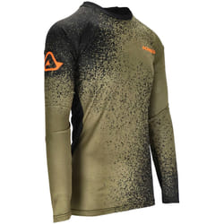 Acerbis X-Duro 2.0 Maillot de motocross, vert, taille S pour Hommes