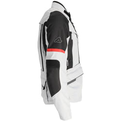 Acerbis X-Rover veste textile de moto impermÃ©able, noir-gris-rouge, taille XL pour Hommes