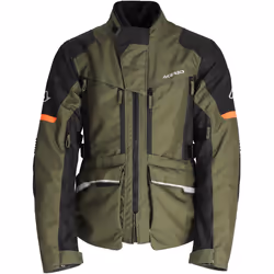 Acerbis X-Rover veste textile de moto impermÃ©able, vert-orange, taille XL pour Hommes - Vue supplémentaire 5