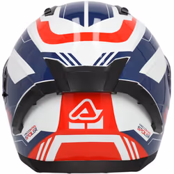 Acerbis X-Way Graphic Casque, blanc-rouge-bleu, taille XS pour Hommes - Vue supplémentaire 4