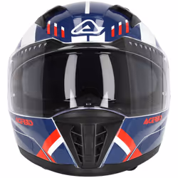 Acerbis X-Way Graphic Casque, blanc-rouge-bleu, taille S pour Hommes - Vue supplémentaire 5