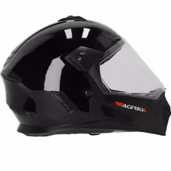 Acerbis Rider Solid Casque de motocross pour enfants, noir, taille S - Vue supplémentaire 4