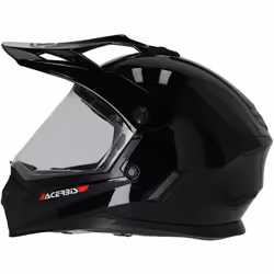 Acerbis Rider Solid Casque de motocross pour enfants, noir, taille L - Vue supplémentaire 4