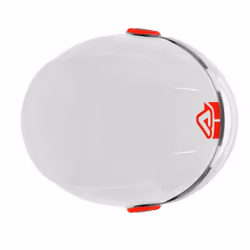 Acerbis Brezza Casque jet, blanc, taille L pour Hommes