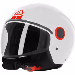 Acerbis Brezza Casque jet, blanc, taille XL pour Hommes