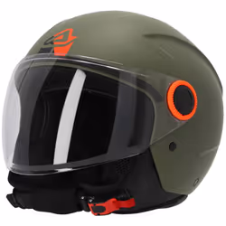 Acerbis Brezza Casque jet, vert, taille XS pour Hommes
