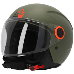Acerbis Brezza Casque jet, vert, taille S pour Hommes