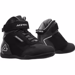 Acerbis First Step waterproof Chaussures de moto, noir, taille 42 pour Hommes