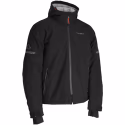 Acerbis Up-Town Blouson textile de moto, noir, taille L pour Hommes