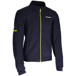 Acerbis X-Town Blouson textile de moto, bleu-jaune, taille XL pour Hommes