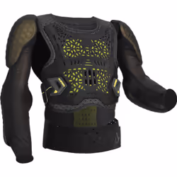Acerbis Plasma Kids Veste de protection, noir-blanc, taille L XL pour Garçons