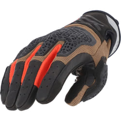 Acerbis Crossover Motorradhandschuhe, orange-brun, taille L pour Hommes
