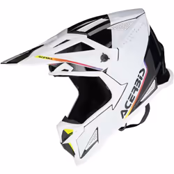 Acerbis T711 Casque de motocross, noir-blanc, taille M pour Hommes - Vue supplémentaire 2