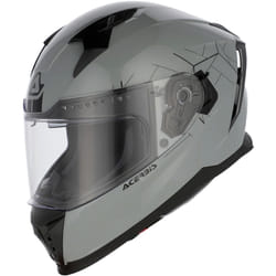 Acerbis X-Way Solid Casque, gris, taille L pour Hommes