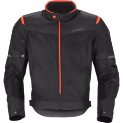 Acerbis Ramsey Vented 2.0 Mesh, noir-rouge, taille XL pour Hommes - Vue supplémentaire 9