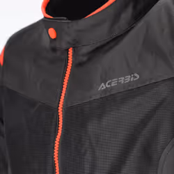 Acerbis Ramsey Vented 2.0 Mesh, noir-rouge, taille 3XL pour Hommes - Vue supplémentaire 4