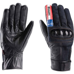 Blauer Combo Carbon Denim USA Gants de moto, noir, taille M pour Hommes