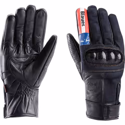 Blauer Combo Carbon Denim USA Gants de moto, noir, taille XS pour Hommes