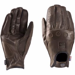 Blauer Routine Gants de moto, brun, taille L pour Hommes