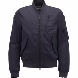 Blauer Maverick Veste textile de moto, bleu, taille S pour Hommes