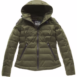 Blauer Easy Winter 2.0 Veste textile de moto de dames, vert, taille S pour Femmes