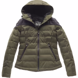 Blauer Easy Winter 2.0 Veste textile de moto de dames, vert-bleu, taille L pour Femmes