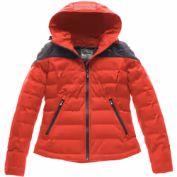 Blauer Easy Winter 2.0 Veste textile de moto de dames, rouge-bleu, taille XS pour Femmes