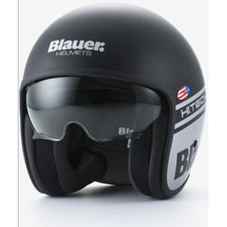 Blauer Pilot 1.100 Casque jet, noir-blanc, taille S pour Hommes