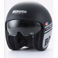 Blauer Pilot 1.100 Casque jet, noir-blanc, taille S pour Hommes