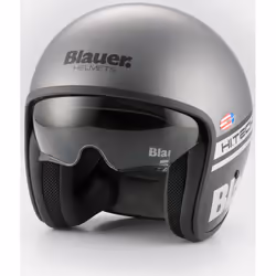 Blauer Pilot 1.100 Casque jet, gris, taille XS pour Hommes