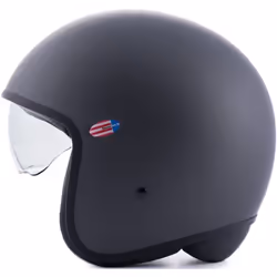 Blauer Pilot 1.1 Monochrome Titan Matte Casque jet, argent, taille XS pour Hommes