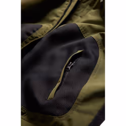 Blauer Thor Air veste textile de moto perforée, noir-vert, taille 2XL pour Hommes