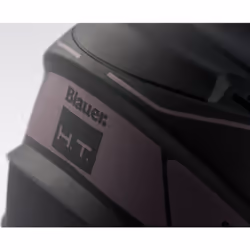Blauer Brat Casque jet, noir-gris-argent, taille XS pour Hommes
