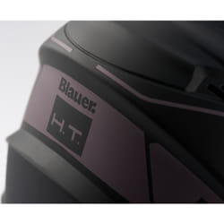 Blauer Brat Casque jet, noir-gris-argent, taille XS pour Hommes