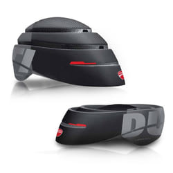 Ducati DUC-HLM-FLD/M casque de sport Noir, Gris, Rouge