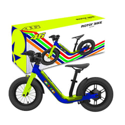 VR46 Motor Bike Bleu, Vert Aluminium, Acier 12.5" 8,5 kg