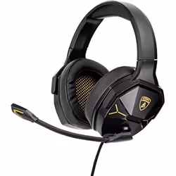 Automobili Lamborghini Casque de Jeu avec Microphone pour PC PS4 PS5 Xbox Smartphone Nintendo Switch Multi Plate-Forme Haute