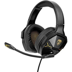 Automobili Lamborghini Casque de Jeu avec Microphone pour PC PS4 PS5 Xbox Smartphone Nintendo Switch Multi Plate-Forme Haute