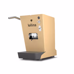 Lollo Caffe Lollina Plus, Cafetière, 0,7 L, Dosette de café, 400 W, Crème